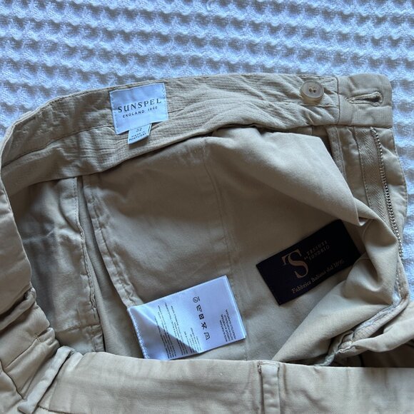 Sunspel Chino Shorts - Picture 7 of 9